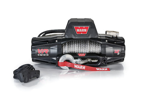 Warn VR EVO 12-S Winch with Synthetic Rope - 12V