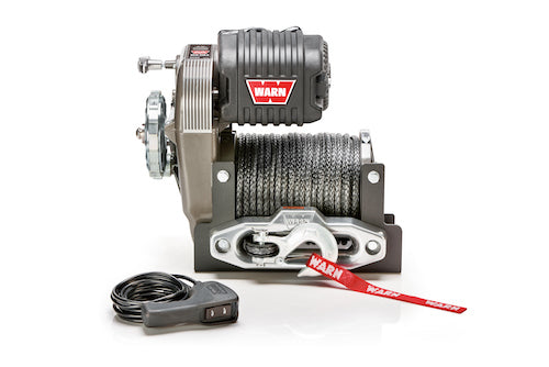 Warn M8274-S 12V Winch - Synthetic Rope
