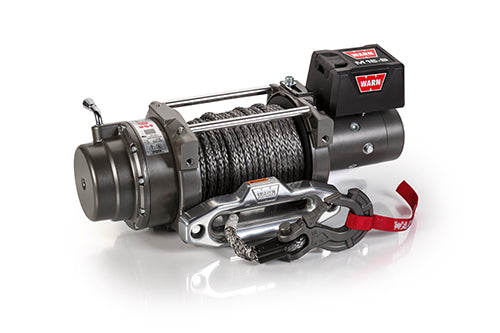 Warn M15-S 12V Winch with Synthetic Rope