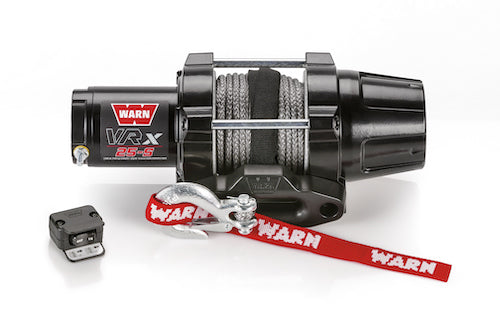 Warn VRX 25-S Winch with Synthetic Rope - 12V