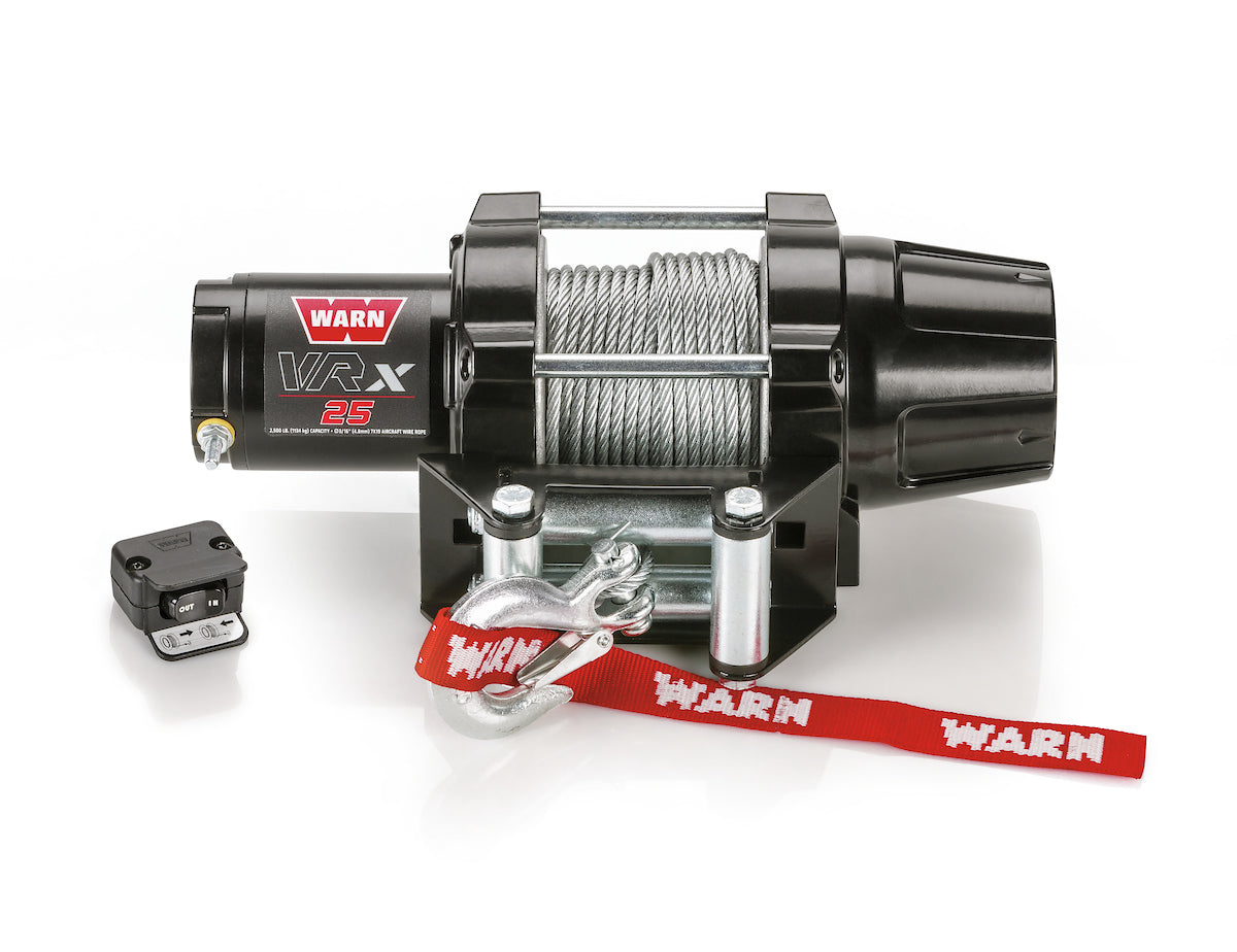 Warn VRX 25 Winch with Wire Rope - 12VWarn VRX 25 Winch with Wire Rope - 12V