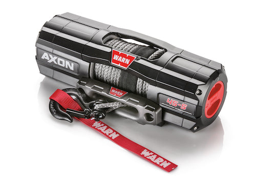 Warn AXON 45-S Winch with Synthetic Rope - 12V