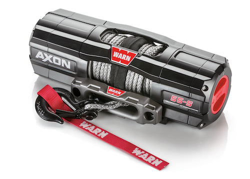 Warn AXON 55-S Winch with Synthetic Rope - 12V