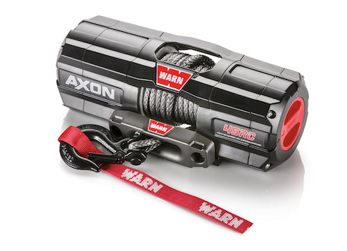 Warn AXON 45RC Winch with Synthetic Rope - 12V