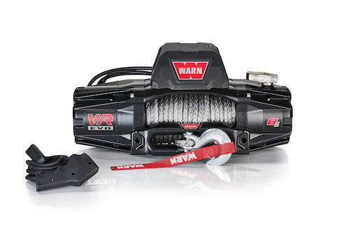 Warn VR EVO 8-S Winch with Synthetic Rope - 12V