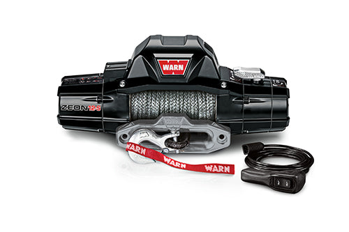 Warn Zeon 12-S CE Winch with Synthetic Rope - 12V