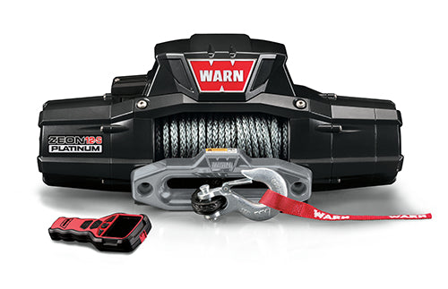 Warn Zeon Platinum 12K-S Winch with Synthetic Rope - 12V