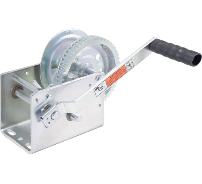 Console Mounted Hand Winch - 2 Speed - 3,200 lb (1,452kg) Capacity
