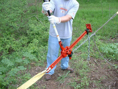 Hi-Lift Off Road Winching Kit  (ORK) in use